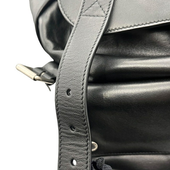 Saint Laurent Backpack Lamb Leather Black - Picture 10 of 16